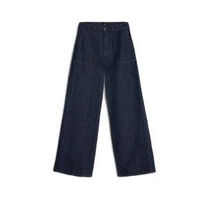 7 For All Mankind Utility Pocket Wide-Leg Denim Pants - NWT